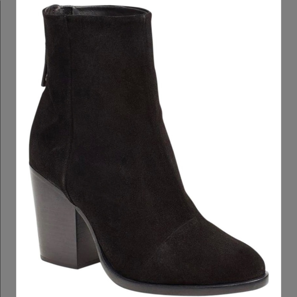 Rag and Bone Ashby Black Suede